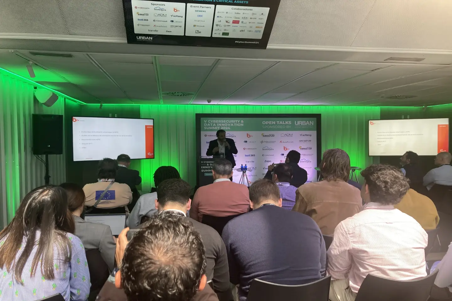 B-FY stands at V Cybersecurity Data Innovation Summit 2024 with leading solution for decentralized biometric identification